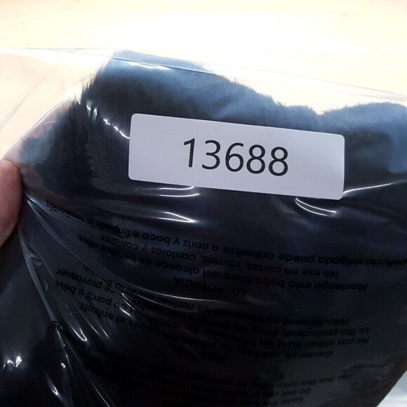 ZARA Sweater Womens XL Black Cardigan Fuzzy Faux Fur Flower Button Cozy Knit - Picture 8 of 8